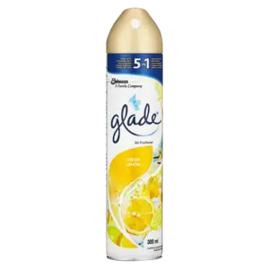 Glade Fresh Lemon Scented Aerosol Air Freshener (300Ml) 1