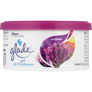 Glade Lavender Scented Gel Air Freshener Jar (70G) 1