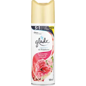 Glade Secrets Blooming Peony & Cherry Fragrance Aerosol Air Freshener (180Ml) 1