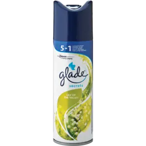 Glade Secrets Lily Of The Valley Fragrance Aerosol Air Freshener (180Ml) 1