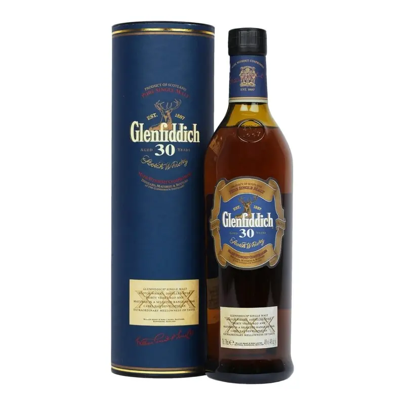 Glenfiddich 30-Year-Old Single Malt Scotch Whisky – 750Ml 1