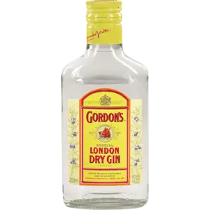 Gordon'S London Dry Gin – 200Ml Mini Bottle 1