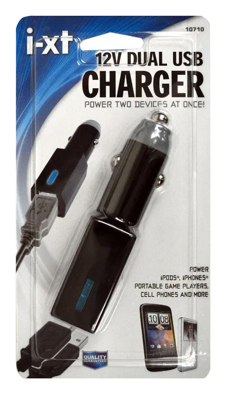 Goxt Dual Usb Car Charger – 12V To 5V Adapter With Two Ports (10710) 1