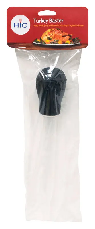 Hic Heavy-Duty Turkey Baster – Heat-Resistant Silicone Bulb 1