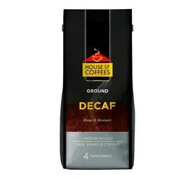 House Of Coffees Caffeine-Free Ground Coffee – 250G 1