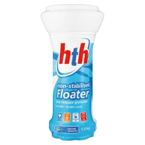Hth Non-Stabilized Floating Chlorine – 1.5Kg For Sensitive Pools 1