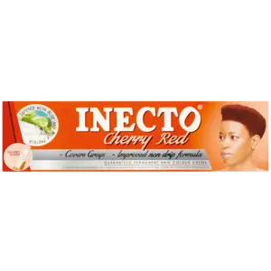 Inecto Cherry Red Permanent Hair Dye – 50Ml 1