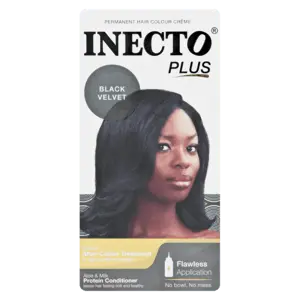 Inecto Plus Black Velvet Hair Dye – 50Ml 1