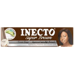 Inecto Super Brown Permanent Hair Colour Cream – 50Ml 1