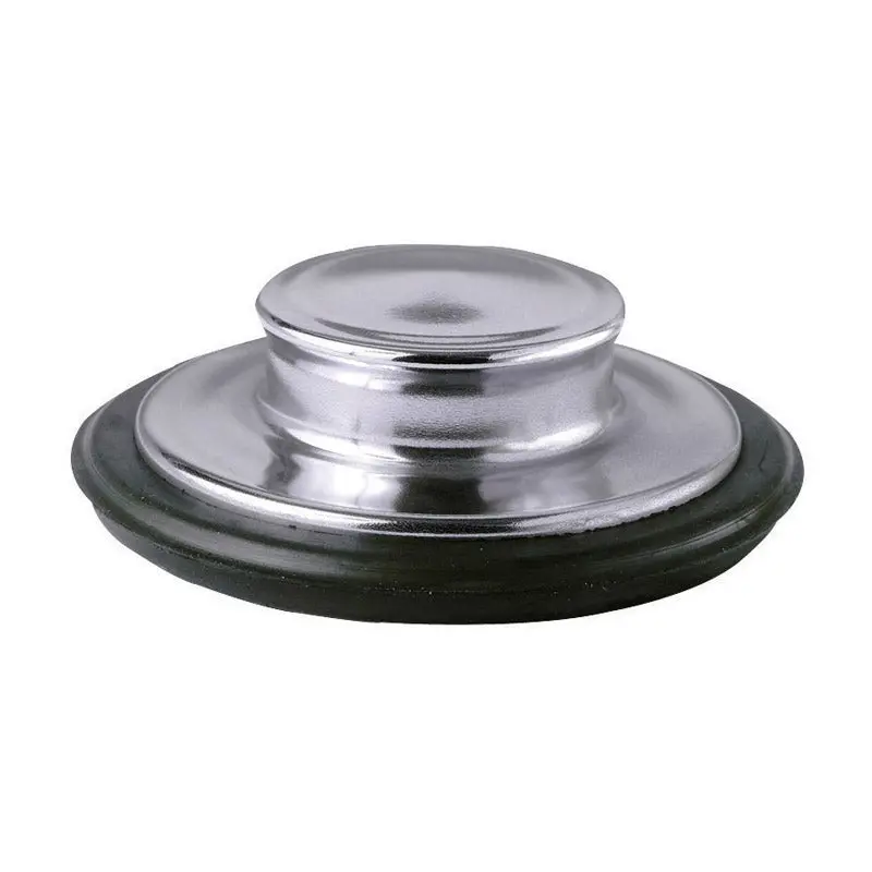 Insinkerator Stainless Steel Sink Stopper – 3.25-Inch Plastic-Top Design 1