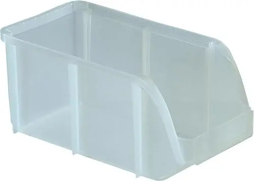 Iris Usa Medium Clear Stackable Storage Bin – Set Of 8 1