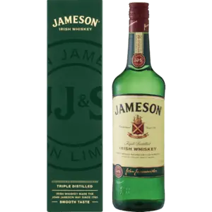 Jameson Irish Whiskey – 750Ml Original Triple-Distilled Bottle 1