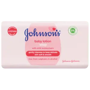 Johnson'S Baby Lotion Soap Bar – 100G Mild Cleansing Bar For Sensitive Skin 1