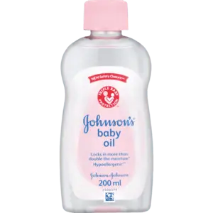 Johnson'S Baby Oil – 200Ml Nourishing Skin Moisturizer For Infants 1