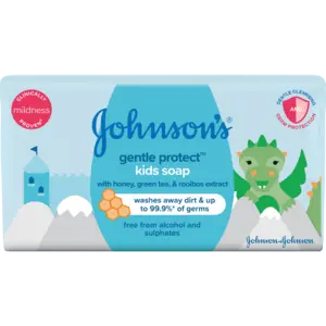 Johnson'S Gentle Protect Kids Soap With Honey – 175G 1