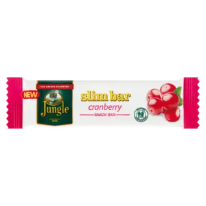 Jungle Cranberry Slim Bar – Tart Fruit-Flavoured Snack, 20G 1