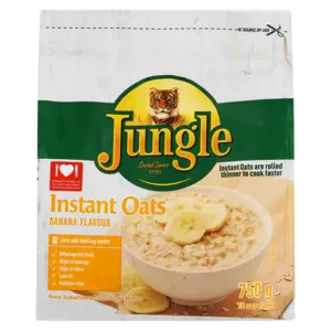 Jungle Oats Instant Banana Porridge – 750G 1
