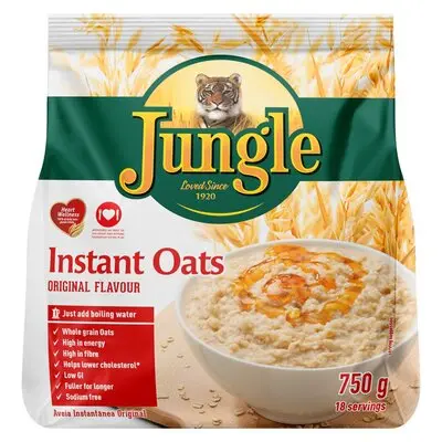 Jungle Oats Instant Porridge – Original Flavor, 750G Box 1