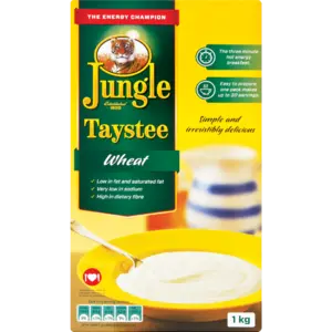 Jungle Taystee Regular Wheat Porridge – 1Kg 1