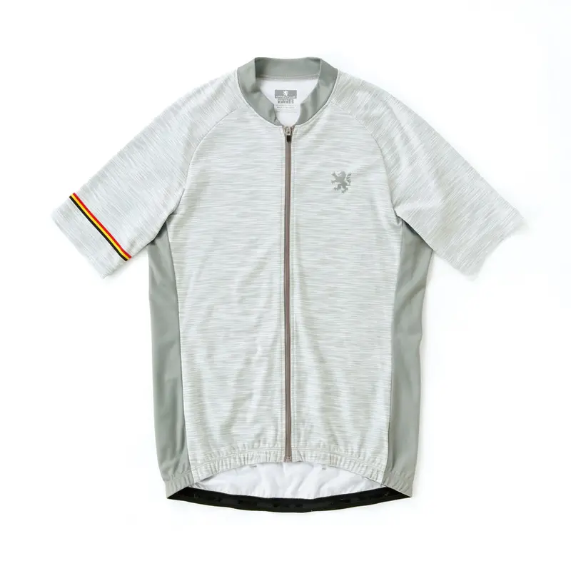 Kapelmuur Melange Cycling Jersey – Heather Gray (Kphs1034) 1