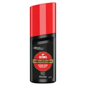 Kiwi Black Instant Shoe Polish – 30Ml Mini Bottle For On-The-Go Touch-Ups 1