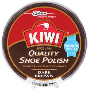 Kiwi Dark Brown Shoe Polish – 100Ml Rich, Long-Lasting Finish 1