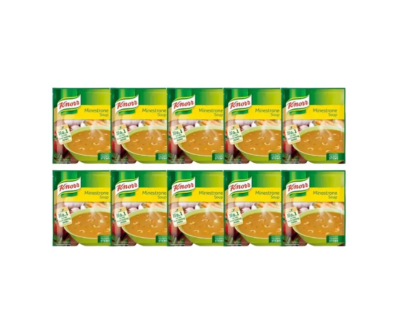 Knorr Assorted Soup Packets – 10 X 50G Variety Pack For Quick Meals 1