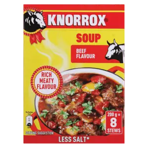 Knorrox Beef Instant Soup – 200G Pack 1
