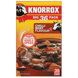 Knorrox Chilli Beef Stock Cubes – 36-Count Box 1