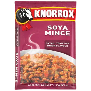 Knorrox Oxtail, Tomato & Onion Soya Mince – 400G 1