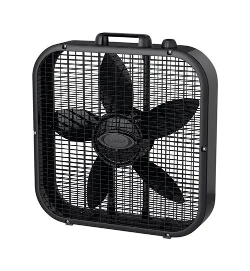 Lasko 20-Inch Decorative Black Box Fan (Model B20401) 1