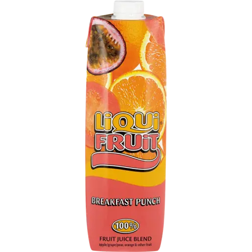 Liqui-Fruit Breakfast Punch Juice – 100% Pure, 1 Litre 1