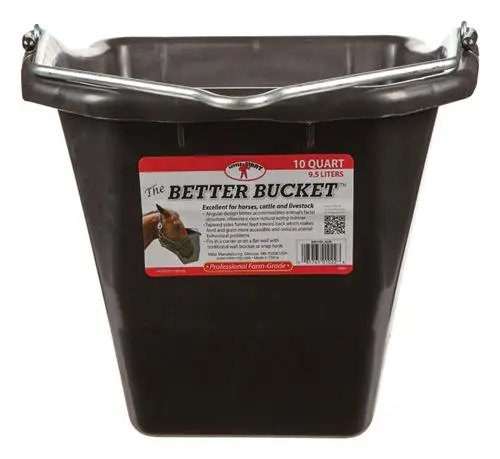 Little Giant 10-Quart Heavy-Duty Black Better Bucket – Bb10Black 1