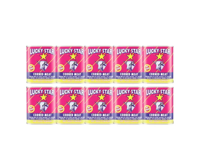 Lucky Star Corned Meat – 10 X 300G Cans Of Tender, Ready-To-Eat Beef 1