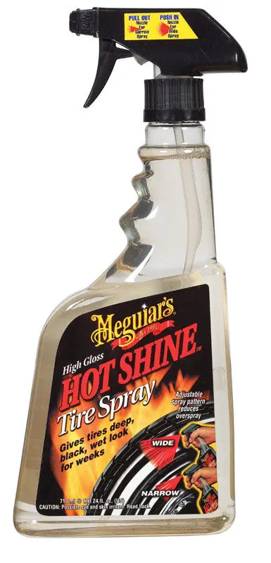 Meguiar’S Hot Shine Tire Shine Spray – Quick-Dry Formula, 24 Oz (G-12024) 1