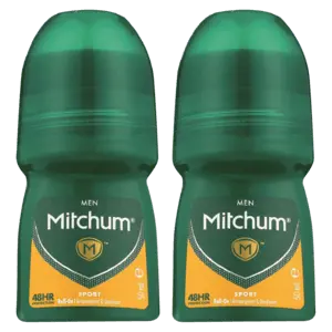 Mitchum Men Sport Roll-On Antiperspirant (2-Pack, 50Ml Each) 1