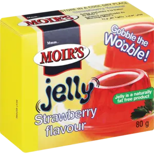 Moir’S Strawberry Jelly Dessert Mix – 80G Sachet 1