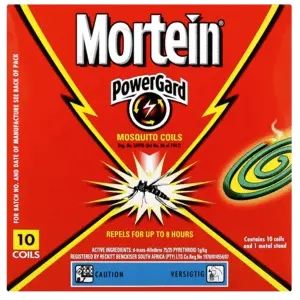 Mortein Powergard Mosquito Coils – 10-Count Pack 1