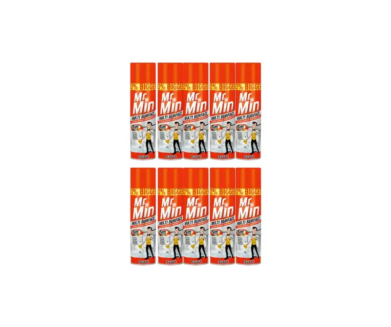 Mr. Min Multi-Surface Cleaner – 10 X 300Ml All-Purpose Disinfecting Spray 1