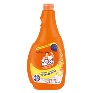 Mr Muscle Lemon-Kissed Kitchen Cleaner – 500Ml Tough Grease Remover 1