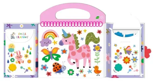 My First Unicorn-Themed Coloring Set For Toddlers 1