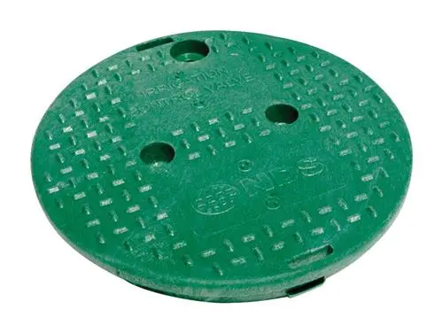 Nds Icv 111C 10-Inch Green Round Overlapping Drain Cover 1