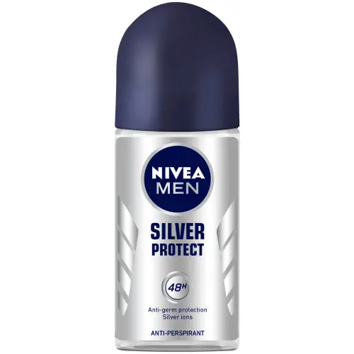 Nivea Men Silver Protect Roll-On Antiperspirant (50Ml) 1
