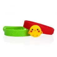 Nuby Insect Repellent Wristbands With Decorative Charms – 2-Pack 1