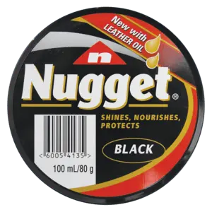 Nugget Black Shoe Polish – 100Ml Balanced Shine & Protection 1
