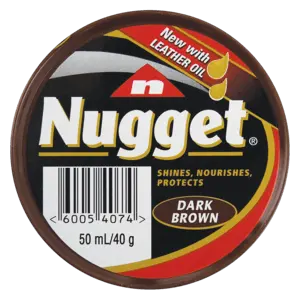 Nugget Dark Brown Shoe Polish – 50Ml Rich Color Restorer 1