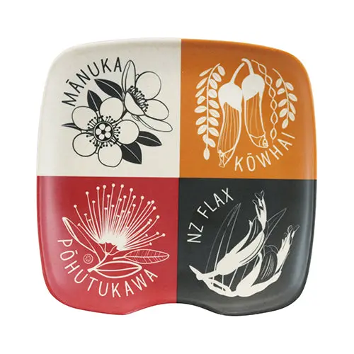 Nz Flora Bamboo Spoon Rest For Kitchen Counters 1