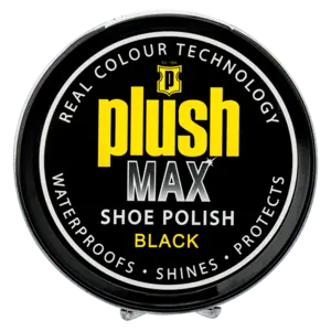 Plush Max Black Shoe Polish – 100Ml 1