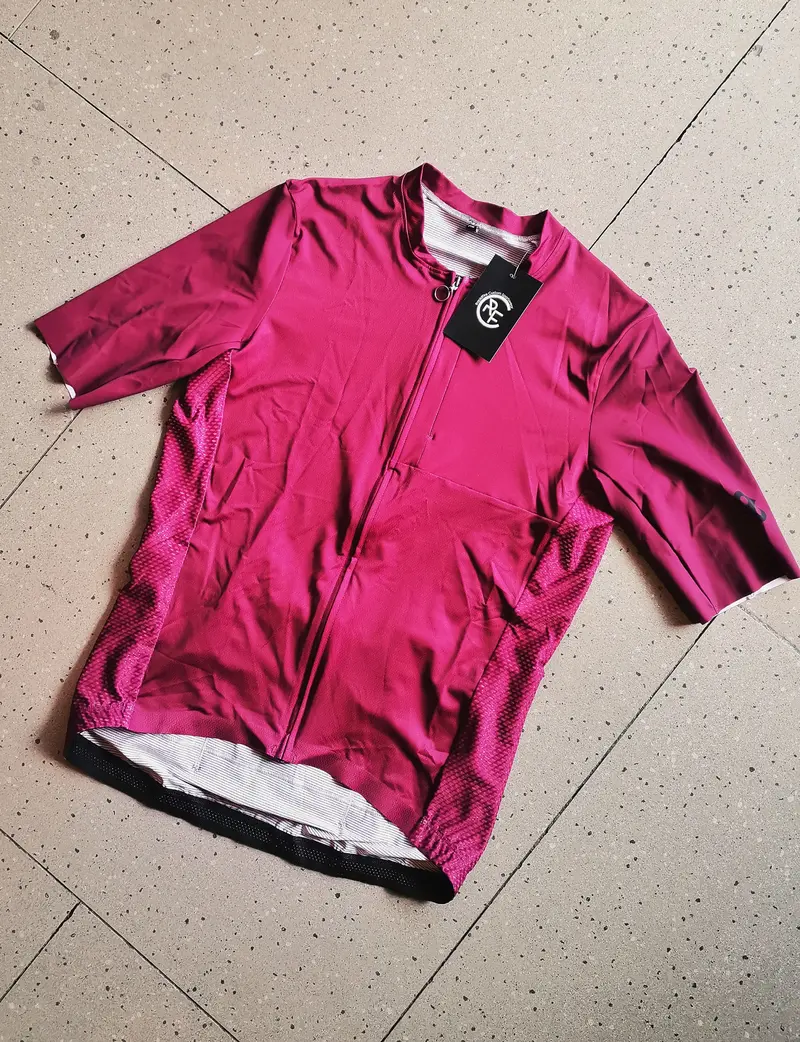 Podium Designs Burgundy Red Performance Cycling Jersey 1