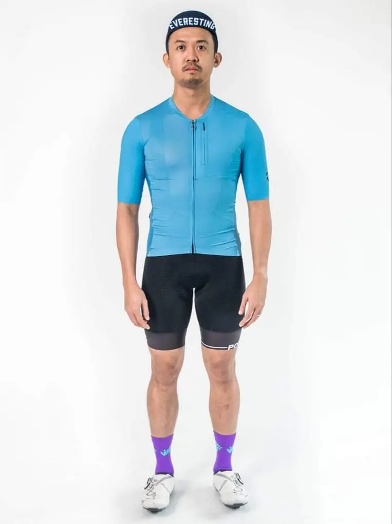 Podium Designs Slate Blue Performance Jersey 1